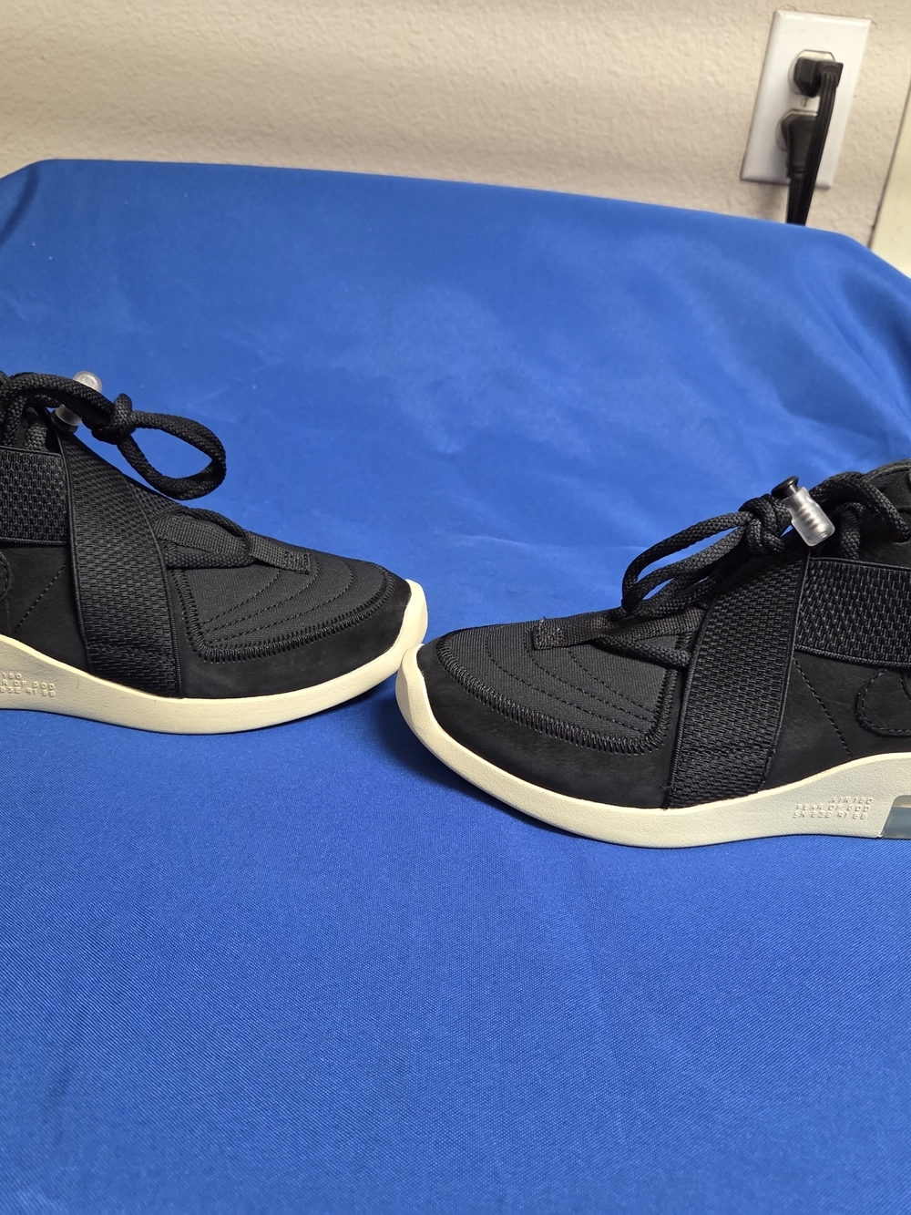 Size 5 - Nike Air Fear Of God Raid Black
